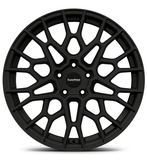 SuperMetal Cell 9x20 Felge, Matt Schwarz, 5x120, für VW Bus T5 & T6