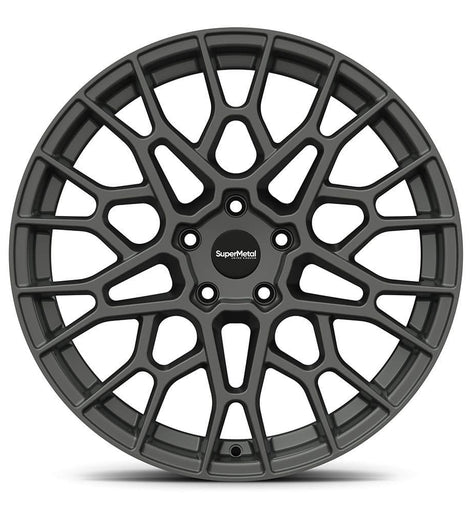 SuperMetal Cell 9x20 Felge, Hellgrau Matt, 5x120, für VW Bus T5 & T6