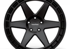 SuperMetal Charger 9x20 Felge, Matt Schwarz, 5x120, für VW Bus T5 & T6