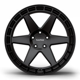 SuperMetal Charger 9x20 Felge, Matt Schwarz, 5x120, für VW Bus T5 & T6