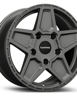 SuperMetal Rocket 9×20 Felge, Matt Grau, 5x120, für VW Bus T5 & T6