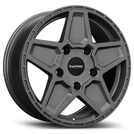 SuperMetal Rocket 9×20 Felge, Matt Grau, 5x120, für VW Bus T5 & T6