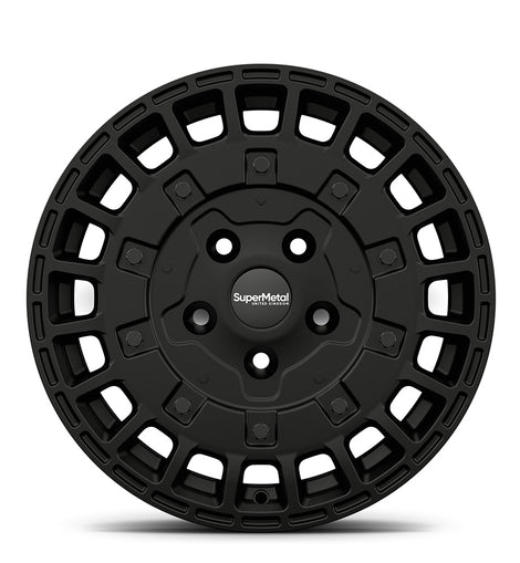 SuperMetal RIG 7,5×17 Felge, schwarz, 6x130, für Mercedes Sprinter