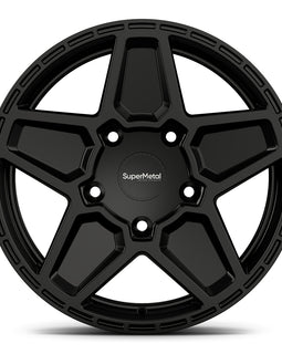 SuperMetal Rocket 9×20 Felge, Glanz Schwarz, 5x120, für VW Bus T5 & T6