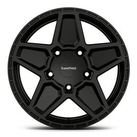 SuperMetal Rocket 9×20 Felge, Glanz Schwarz, 5x120, für VW Bus T5 & T6