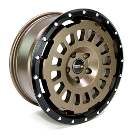 TWIN-MONOTUBE-PROJEKT-AT18, 8,5x18 ZOLL IN SEIDENMATT TERRA Für VW T5, T6, T6.1