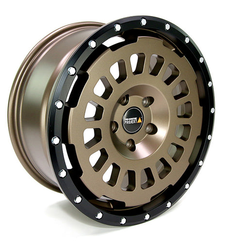 TWIN-MONOTUBE-PROJEKT-AT18, 8,5x18 ZOLL IN SEIDENMATT TERRA Für VW T5, T6, T6.1