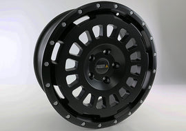 TWIN-MONOTUBE-PROJEKT-AT18, 8,5x18 ZOLL IN SEIDENMATT-SCHWARZ Für VW T5, T6, T6.1