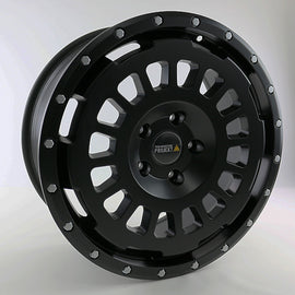 TWIN-MONOTUBE-PROJEKT-AT18, 8,5x18 ZOLL IN SEIDENMATT-SCHWARZ Für VW T5, T6, T6.1