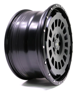 TWIN -MONOTUBE-PROJEKT-AT20 , 9x20 ZOLL IN SEIDENMATT-SCHWARZFür VW T5, T6, T6.1