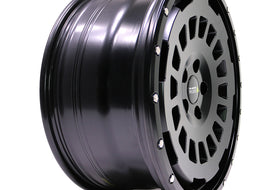 TWIN -MONOTUBE-PROJEKT-AT20 , 9x20 ZOLL IN SEIDENMATT-SCHWARZFür VW T5, T6, T6.1