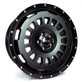 TWIN-MONOTUBE-PROJEKT-AT20-ZERO-BLK , 9x20 ZOLL IN SEIDENMATT-SCHWARZ OHNE RING Für VW T5, T6, T6.1