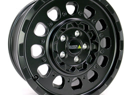 TWIN-MONOTUBE-PROJEKT-AT3-HD-MONOBLOC 8,5x18 ZOLL IN SEIDENMATT-SCHWARZ HEAVY-DUTY SCHWERLAST VERSION speziell für VW T5, T6, T6.1