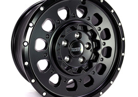 TWIN-MONOTUBE-PROJEKT-AT3-HD, 8,5x18 ZOLL IN SEIDENMATT-SCHWARZ HEAVY-DUTY SCHWERLAST VERSION speziell für VW T5, T6, T6.1