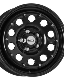 DOTZ 4x4 Modular Beadlock 17z  7×16″ ET35  5×120  Schwarz VW Bus T5 T6