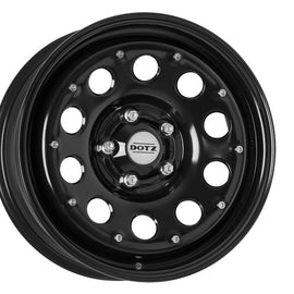 DOTZ 4x4 Modular Beadlock 17z  7×16″ ET35  5×120  Schwarz VW Bus T5 T6