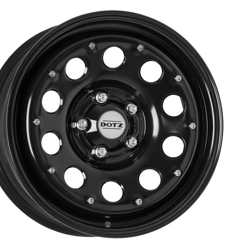 DOTZ 4x4 Modular Beadlock 17z  7×16″ ET35  5×120  Schwarz VW Bus T5 T6