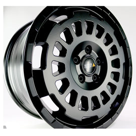 TWIN-MONOTUBE-PROJEKT-AT-HD-MONOBLOC 8,5x18 ZOLL IN SEIDENMATT-SCHWARZ HEAVY-DUTY SCHWERLAST VERSION speziell für VW Crafter 1 + 2 , MAN TGE, Mercedes Sprinter 2 + 3, Fiat Ducato maxi + light Version